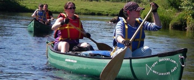 Scenic River Paddling 